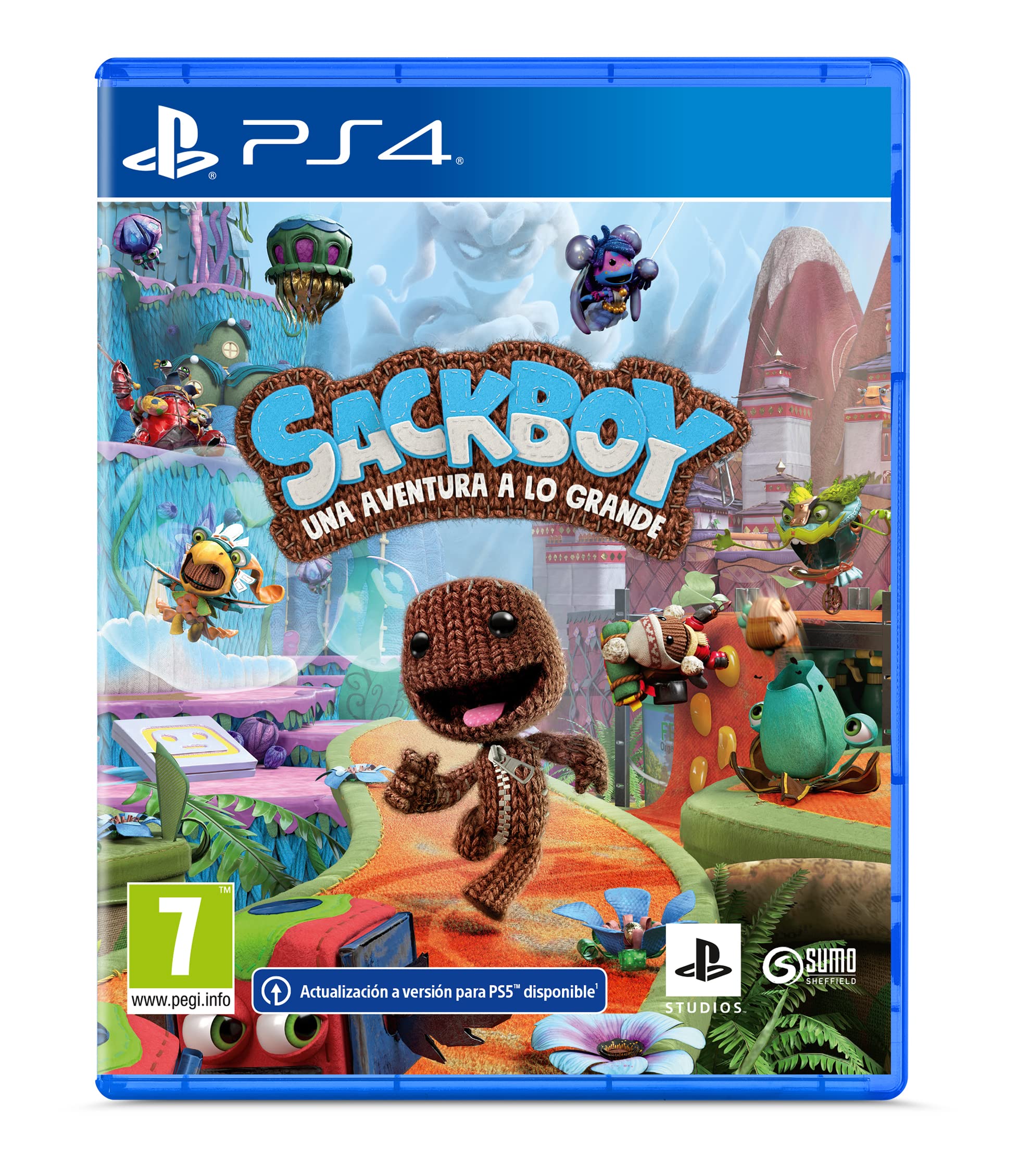 Playstation Sackboy A Big Adventure - Juego de Plataforma y Aventura para PS4 Playstation Sackboy A Big Adventure - Juego de Plataforma y Aventura para PS4